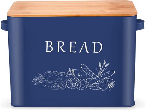 bread box metal or wood|extra large metal bread box.